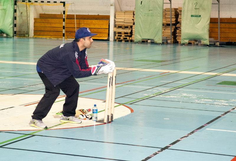 Muhammed Bilal er leder for cricketklubben i Tromsø. Foto/video/redigering: Karine Nigar Aarskog