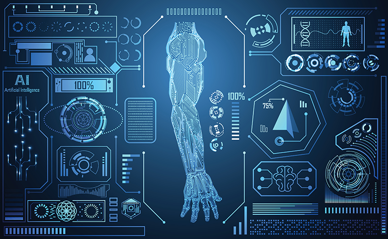 Robot, kunstig intelligens, maskinl&aelig;ring
