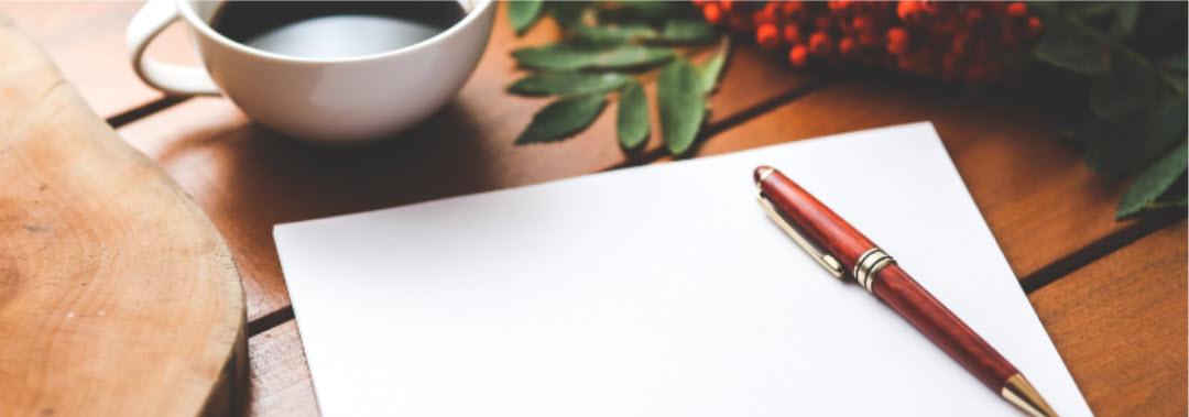 Illustrasjons-/bannerbilde for Skrive-ettermiddag p&aring; Studiesenteret Midt-Troms (Finnsnes)