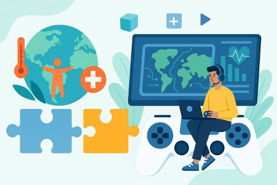 Illustrasjonsbilde for EUGLOH Living Lab: Alvorlige spill som et utdanningsverktøy innen faget global helse / Serious games as a global health education tool
