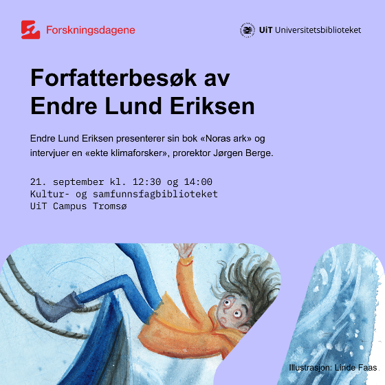 Illustrasjonsbilde for Noras ark - høytlesning og klimahistorie for hele familien