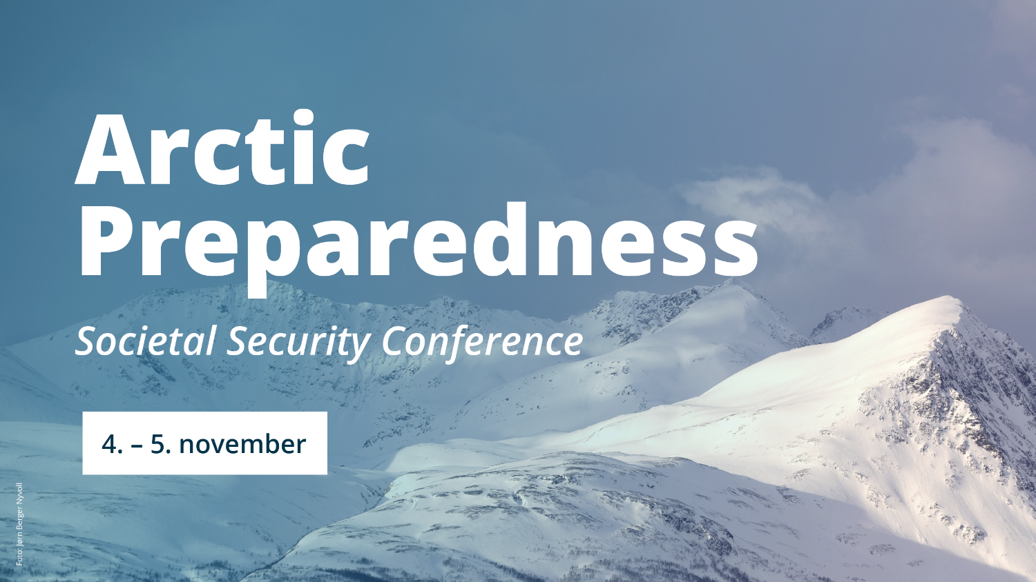 Illustrasjons-/bannerbilde for Arctic Preparedness - Societal Security Conference 
