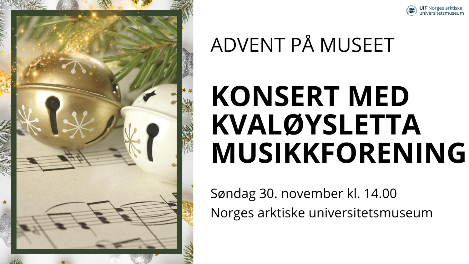 Illustrasjons-/bannerbilde for Adventskonsert med Kvaløya Musikkforening