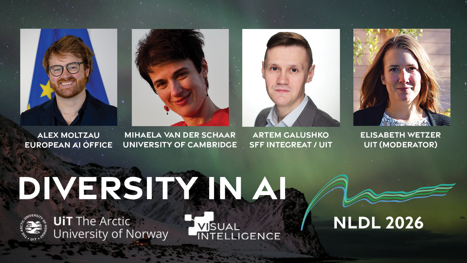Illustrasjons-/bannerbilde for NLDL 2026: Diversity in AI