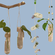 Bilde KREATIVT VERKSTED | Stiklinghengere av gamle prøveglass // Cutting hangers from old specimen jars