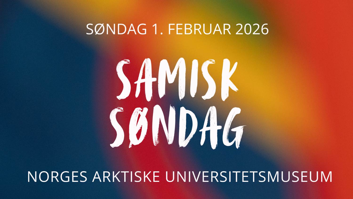 Illustrasjons-/bannerbilde for SAMISK S&Oslash;NDAG | Aktiviteter for hele familien
