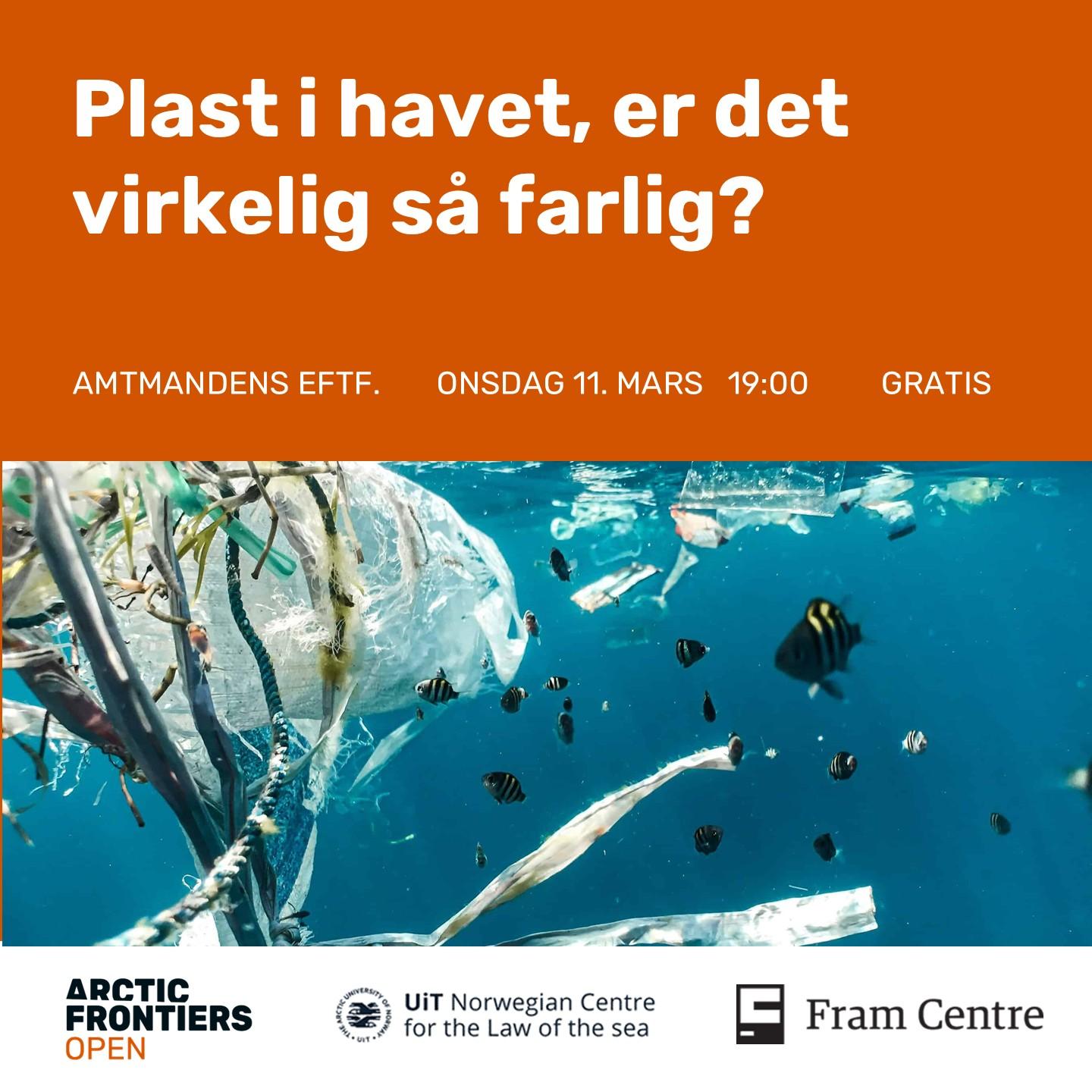 Illustrasjons-/bannerbilde for Havets hemmeligheter: Plast i havet, er det virkelig s&aring; farlig?