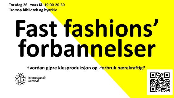 Illustrasjonsbilde for Debattmøte om motebransjen og bærekraft / Debate on the fashion industry and sustainability