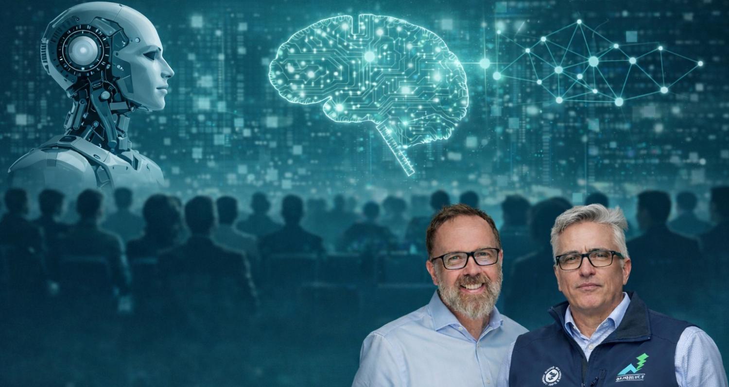 Illustrasjons-/bannerbilde for N&aelig;ringslivslunsj og kunstig intelligens