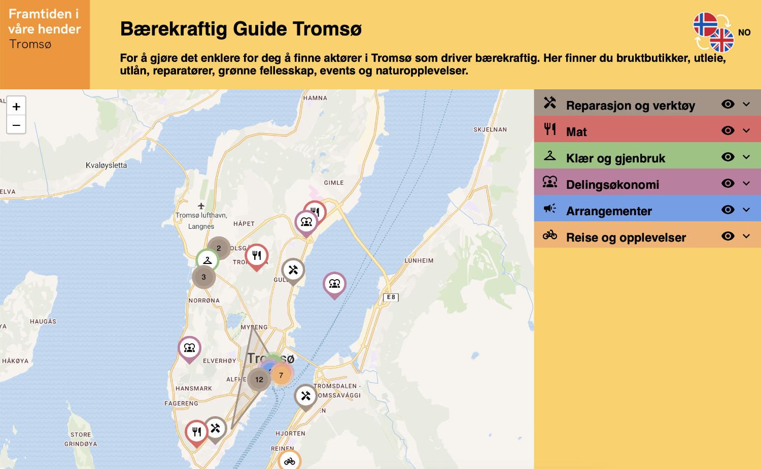 Illustrasjons-/bannerbilde for Workshop om Bærekraftig guide
