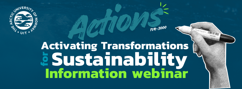 Illustrasjons-/bannerbilde for ACTIONS Information Webinar: New interdiciplinary master's course seeks facilitators! 