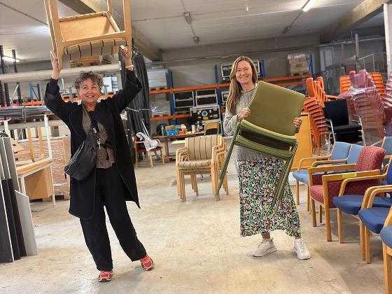 Illustrasjonsbilde for UiT gjentar suksessen med Gi bort-dag av møbler og inventar! // UiT is repeating the success of its Give-Away Day for furniture and inventory!