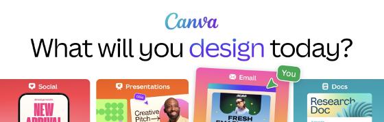 Illustrasjonsbilde for Hjernemat (for lunsjpausen din): Canva-workshop for begynnere