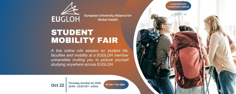 Illustrasjons-/bannerbilde for EUGLOHs messe for studentutveksling - Oktober 2026 (webinar)
