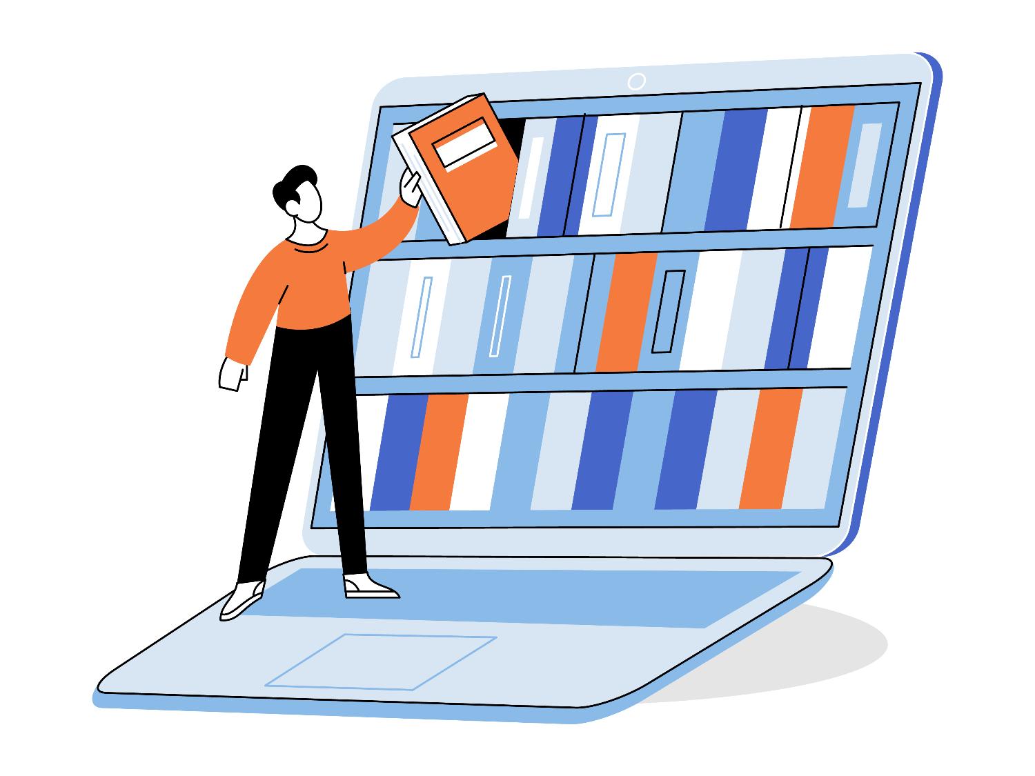 Illustrasjons-/bannerbilde for Litteraturs&oslash;k for ansatte (28. oktober)