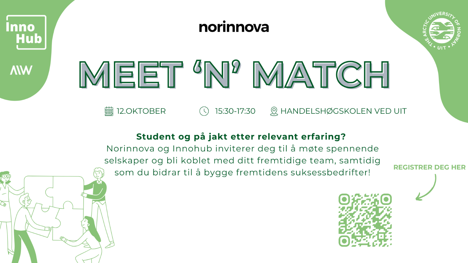 Illustrasjons-/bannerbilde for Meet & Match 