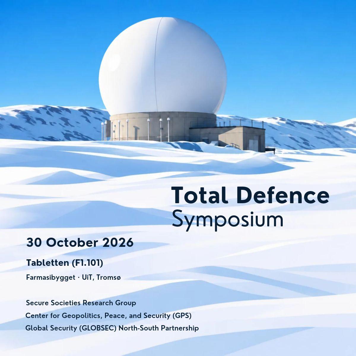 Illustrasjons-/bannerbilde for Symposium: Totalforsvar/ Total defence